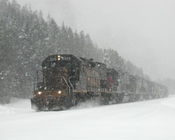 An obnoxious amount of snow at Winter Park