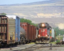 Back down at the Delta yard, the crew picks up some center-beam cars and does some additional switching.