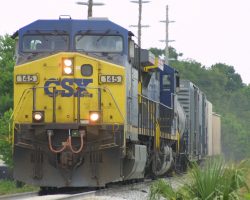 CSXT 145 and 341 lead this very overpowered local back to Mulberry off the Achan Sub.