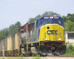 On Wednesday, 1-May, CSXT 4679 was leading an empty back to the mine at Fort Meade, FL.