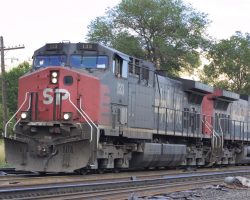 Arriving back in Helper, I found SP 133 sitting at the west end of the yard waiting to be taken up the Utah.