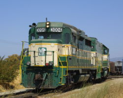 Switching the Busch spur on Wednesday morning, 22-Aug-2001.