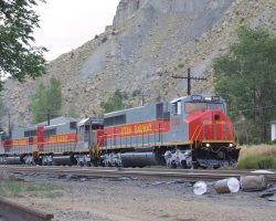 A face only a mother (or its designing engineer) could love - an MK5000C, one of six built and on the Utah.