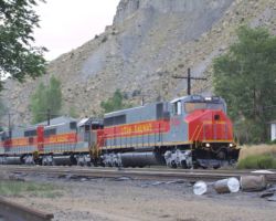 A face only a mother (or its designing engineer) could love - an MK5000C, one of six built and on the Utah.