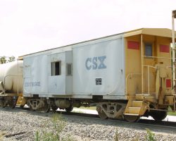 Cabooses are still a semi-common site in the Bone Valley because of all the reverse moves in the loadouts.