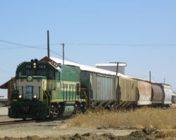 CFNR 104 and crew light up and prepare for the northward run.