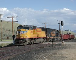 The end of the line for this local - Malta, CO.