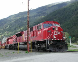 Time for a crew change at Boston Bar, BC.