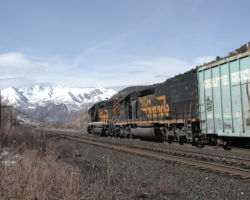 Final Frame: DRGW 3154 & 5356 depart Rio for Roper Yard