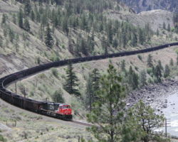 This gives you some appreciation for just how open and arid the Thompson River Canyon is...