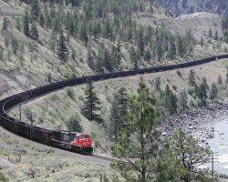 This gives you some appreciation for just how open and arid the Thompson River Canyon is...