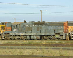 Yet another oddity from the dead line - an old SP cadillac.
