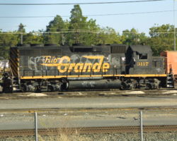 Another piece of the Rio Grande's heritage that wandered west and is still in service.
