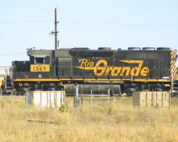 While it's received a little patch work, DRGW 3113 is still looking good and in active daily service as UP 1365.