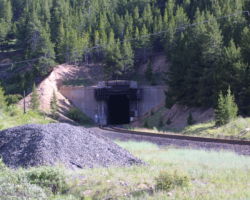 The west end of the Tennessee Pass hole...