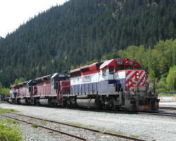 The helper set, preparing for a trip over the hill towards Lilooet.