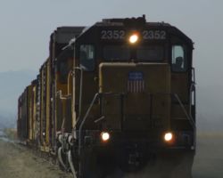 Out on the branch between Gilroy and Hollister, south of the Bay Area, UP