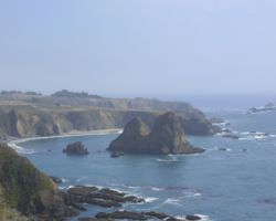 A bit further south from the bridge scene.