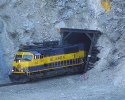 On Thursday, 23-May, 4005 finally appears from the south portal of Garner Tunnel.