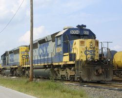 8004 and 8005 are just idling around Mulberry yard on a hot and humid Monday afternoon.