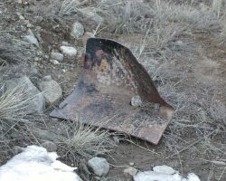 A hatch from the cab base electrical boxes