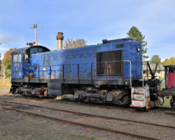 The BYCX's (Battleground, Yacolt, and Chelatchie Prairie) usual diesel power is Alco S2 #1, buitl in 1941.