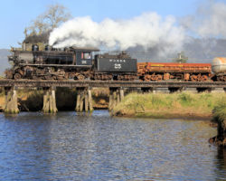 25 over the Stasek Slough bridge