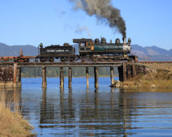 Back at the Fishery Point slough bridge with Polson #2