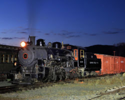 The last bit of twilight on Saturday night.