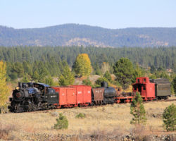 Our train somewhere out on the line - probably near the Hawley spur.