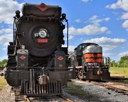 610 along with Texas State RR #7, an RS2 built in 1949 for the Union RR as their 608.