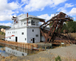 The last of the three Sumpter Valley dredges is now preserved as a museum.