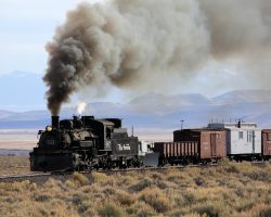 Coming across the high desert