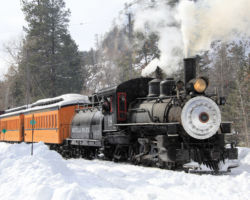 Up in deep snow at the sound end of Tacoma