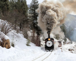 Coming through some of the reverse curves along the Animas, up near Tank Creek.