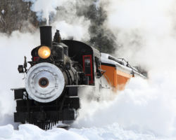 Deep snow and some fun atmospherics