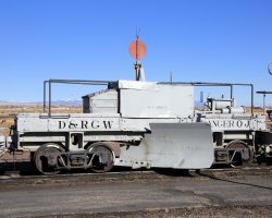 Flanger OJ - originally built in Denver in 1888 and rebuilt in the 1930s - is ready to plow some snow in 2016.