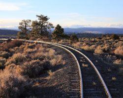 Couldn't ask for a more beautiful evening, and wouldn't want to be anywhere else than on the narrow gauge.