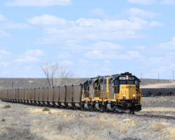 At the bottom of the hill and approaching the Rush Creek bridge.