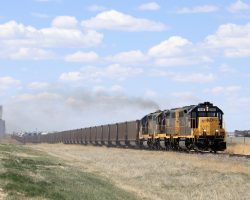 Climbing again out of Sheridan Lake towards Towner and the state line.