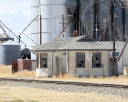 Another look at the east end of the depot.