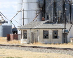 Another look at the east end of the depot.