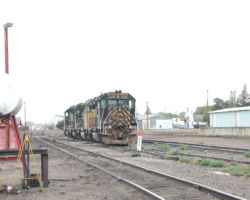 Idling power sitting in Alamosa at 10am