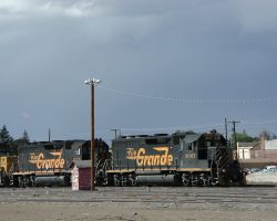 DRGW3097 & 3128 looking good in the warm light