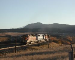 The valley above Palmer Lake in the afternoon