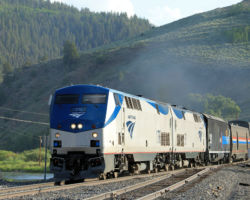 Over the west switch at Hot Sulphur Springs