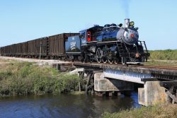 The Okeelanta Branch crosses the Miami Canal about 9 miles south of Lake Harbor
