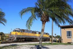 410 and 407 still tied up at the shop in Clewiston