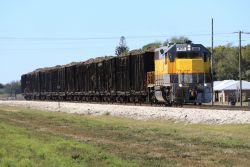 On Monday morning, as I headed out for Fort Myers, I caught one more - 408 coming into town with another load.