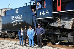 Our crew poses at Sugarton before we head back.  Thank you all!